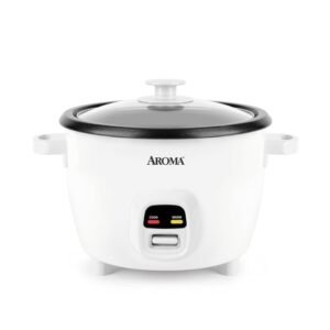 AROMA® 20-Cup (Cooked) One-Touch Rice Cooker and Food Steamer with Auto-Warm | 10 cups uncooked, 20 cups cooked (ARC-390NGP) AROMA® 20-Cup (Cooked) One-Touch Rice Cooker and Food Steamer with Auto-Warm | 10 cups uncooked, 20 cups cooked (ARC-390NGP)