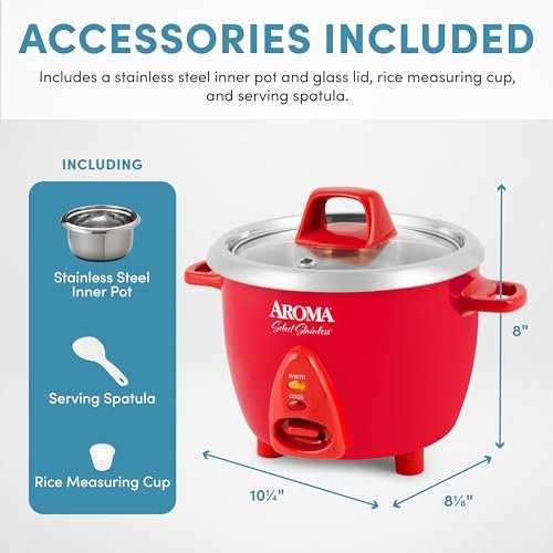 Aroma ARC-753SGR Rice Cooker Review Compact Stainless Steel Cooker with One-Touch Operation Aroma ARC-753SGR Rice Cooker Review Compact Stainless Steel Cooker with One-Touch Operation