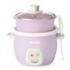 AROMA® CoreCoat Rice Cooker with Pop-Up Food Steaming Basket (4 Cups Cooked, 2 Cups Uncooked)