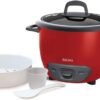 Aroma Housewares 14-Cup (Cooked) (7-Cup UNCOOKED) Pot Style Rice Cooker and Food Steamer (ARC-747-1NGR) , Red Aroma Housewares 14-Cup (Cooked) (7-Cup UNCOOKED) Pot Style Rice Cooker and Food Steamer (ARC-747-1NGR) , Red