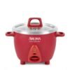 Aroma Housewares Select Stainless Rice Cooker & Warmer with Uncoated Inner Pot, 6-Cup(cooked)/ 1.2Qt, ARC-753SGR, Red Aroma Housewares Select Stainless Rice Cooker & Warmer with Uncoated Inner Pot, 6-Cup(cooked)/ 1.2Qt, ARC-753SGR, Red