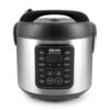 AROMA Professional Digital Rice Cooker, 10-Cup (Uncooked) / 20-Cup (Cooked), Multicooker, Slow Cooker, Steamer, Oatmeal Cooker, Egg Cooker, STS, 5 Qt, Black, ARC-5200SB AROMA Professional Digital Rice Cooker, 10-Cup (Uncooked) / 20-Cup (Cooked), Multicooker, Slow Cooker, Steamer, Oatmeal Cooker, Egg Cooker, STS, 5 Qt, Black, ARC-5200SB