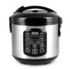 AROMA Professional Digital Rice Cooker, Multicooker, 4-Cup (Uncooked) / 8-Cup (Cooked), Steamer, Slow Cooker, Oatmeal Cooker, STS, Auto Keep Warm, 2 Qt, Stainless Steel... AROMA Professional Digital Rice Cooker, Multicooker, 4-Cup (Uncooked) / 8-Cup (Cooked), Steamer, Slow Cooker, Oatmeal Cooker, STS, Auto Keep Warm, 2 Qt, Stainless Steel...