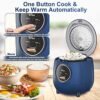 Bear Mini Rice Cooker Review Compact 2-Cup Portable Option for Small Kitchens and Travel