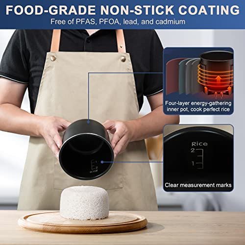 Bear Mini Rice Cooker Review Compact 2-Cup Portable Option for Small Kitchens and Travel