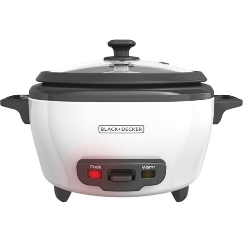 BLACK+DECKER RC3406 Rice Cooker Review Perfect for Small Kitchens with Automatic Keep Warm