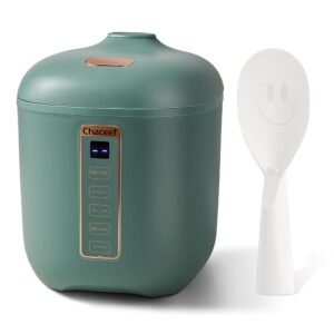 CHACEEF Mini Rice Cooker 2 Cups Uncooked, 1.2L Rice Cooker Small, Portable Non-Stick Small Travel Rice Maker, BPA Free, Smart Control Multifunction Cooker with 24 Hours Timer... CHACEEF Mini Rice Cooker 2 Cups Uncooked, 1.2L Rice Cooker Small, Portable Non-Stick Small Travel Rice Maker, BPA Free, Smart Control Multifunction Cooker with 24 Hours Timer...
