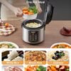 COMFEE' Compact Rice Cooker Review Multifunctional 6-in-1 Stainless Steel Cooker for Small Meals