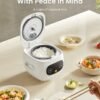 COMFEE' Mini Rice Cooker Review Compact Design with 6 Cooking Functions for Versatile Meals