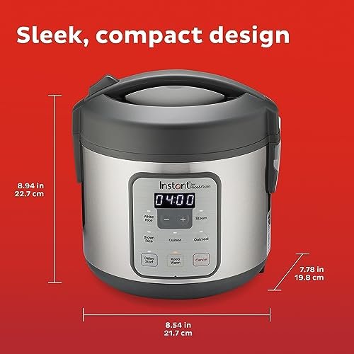 Comprehensive review of Instant Pot Zest 8Cup Rice Cooker for versatile kitchen needs