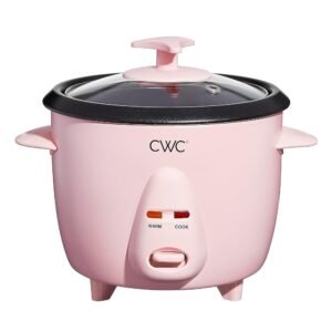 COOK WITH COLOR 6 Cup Rice Cooker 300W - Effortless Cooking and Perfectly, Cooks 3 Cups of Raw Rice for 6 Cups of Cooked Rice, Pink COOK WITH COLOR 6 Cup Rice Cooker 300W - Effortless Cooking and Perfectly, Cooks 3 Cups of Raw Rice for 6 Cups of Cooked Rice, Pink