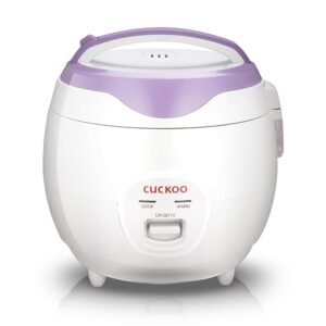 CUCKOO Basic Rice Cooker & Warmer with Nonstick Inner Pot, Rice Cooker 6-Cup Uncooked / 12-Cup Cooked, Easy to Use Cuckoo Rice Cooker Small, Sticky Rice Maker, White / Purple... CUCKOO Basic Rice Cooker & Warmer with Nonstick Inner Pot, Rice Cooker 6-Cup Uncooked / 12-Cup Cooked, Easy to Use Cuckoo Rice Cooker Small, Sticky Rice Maker, White / Purple...