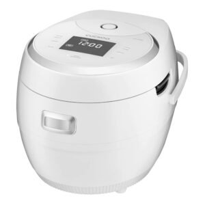 CUCKOO CR-1020F 10-Cup (Uncooked) / 20-Cup (Cooked) Micom Rice Cooker with Nonstick Inner Pot, 16 Menu Options, LCD Display, Fuzzy Logic Tech, Auto Clean (White) CUCKOO CR-1020F 10-Cup (Uncooked) / 20-Cup (Cooked) Micom Rice Cooker with Nonstick Inner Pot, 16 Menu Options, LCD Display, Fuzzy Logic Tech, Auto Clean (White)