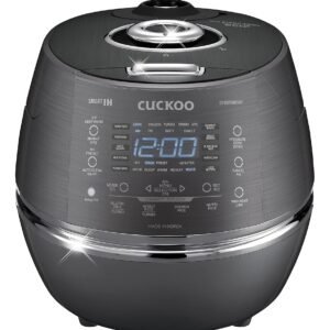 CUCKOO CRP-DHSR0609FD 6-Cup (Uncooked) / 12-Cup (Cooked) Induction Heating Pressure Rice Cooker with Nonstick Inner Pot, 21 Menu Modes, Fuzzy Logic Tech, 3 Voice Guide, Auto... CUCKOO CRP-DHSR0609FD 6-Cup (Uncooked) / 12-Cup (Cooked) Induction Heating Pressure Rice Cooker with Nonstick Inner Pot, 21 Menu Modes, Fuzzy Logic Tech, 3 Voice Guide, Auto...