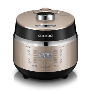 CUCKOO CRP-EHSS0309FG 3-Cup (Uncooked) / 6-Cup (Cooked) Induction Heating Pressure Rice Cooker with Nonstick Inner Pot, 16 Menu Modes, Fuzzy Logic Tech, 3 Voice Guide, Auto... CUCKOO CRP-EHSS0309FG 3-Cup (Uncooked) / 6-Cup (Cooked) Induction Heating Pressure Rice Cooker with Nonstick Inner Pot, 16 Menu Modes, Fuzzy Logic Tech, 3 Voice Guide, Auto...