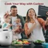 CUCKOO Micom Rice Cooker CR-1020F Review 16 Cooking Modes and Large Capacity