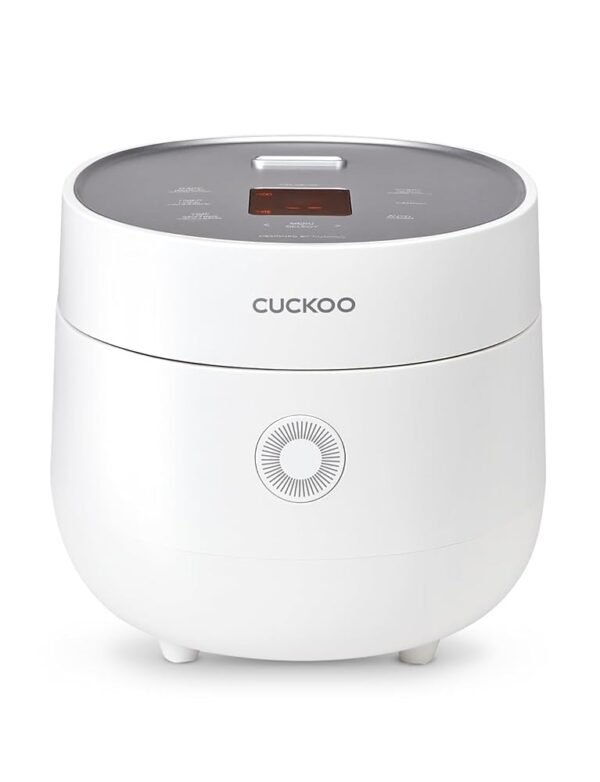CUCKOO Rice Cooker 3 Cup Uncooked / 6 Cup Cooked, Modern Fuzzy Logic Rice Cooker Small with Delay Timer & Keep Warm Setting, Versatile Food Steamer for Cooking, Non-Stick Inner...