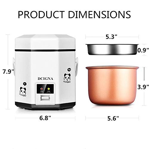 DCIGNA Mini Rice Cooker Review Portable 1.2L Electric Lunch Box Features Tested DCIGNA Mini Rice Cooker Review Portable 1.2L Electric Lunch Box Features Tested