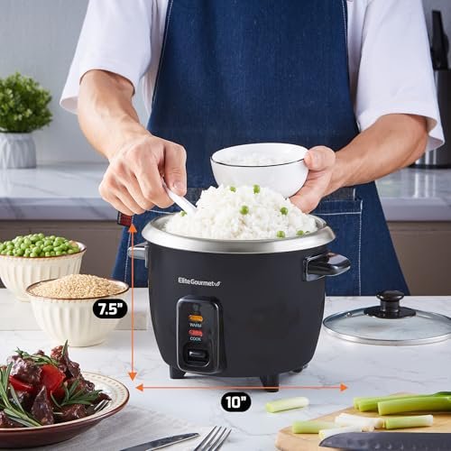 Elite Gourmet ERC003B Rice Cooker Review Compact, Efficient Cooking for Perfect Fluffy Rice Elite Gourmet ERC003B Rice Cooker Review Compact, Efficient Cooking for Perfect Fluffy Rice