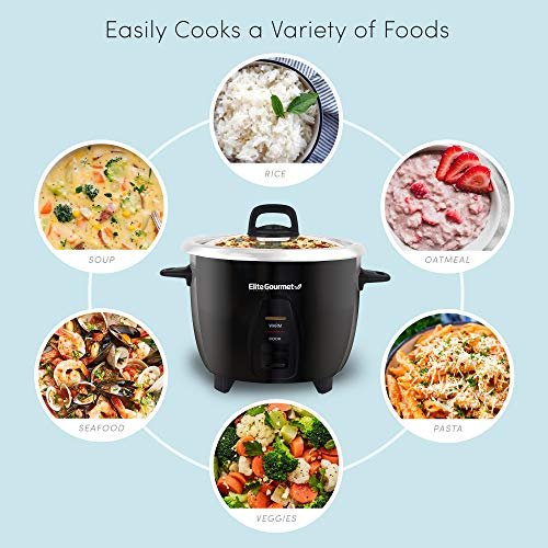 Elite Gourmet ERC2001BX Rice Cooker Review Perfect Fluffy Rice and Stainless Steel Pot Benefits