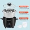 Elite Gourmet ERC2001BX Rice Cooker Review Perfect Fluffy Rice and Stainless Steel Pot Benefits