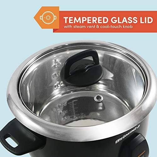 Elite Gourmet ERC2001BX Rice Cooker Review Perfect Fluffy Rice and Stainless Steel Pot Benefits