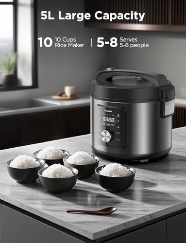GoveeLife Smart Rice Cooker H7180 review 6-in-1 multi-cooker with app recipes