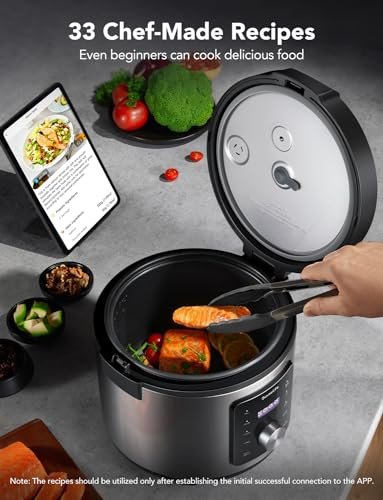 GoveeLife Smart Rice Cooker H7180 review 6-in-1 multi-cooker with app recipes