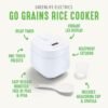 GreenLife Go Grains Rice Cooker Review Healthy Ceramic Nonstick Cooking Made Easy