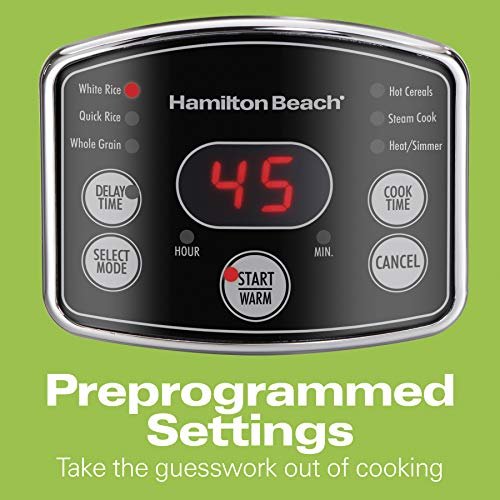 Hamilton Beach Digital Programmable Rice Cooker 37548 Review Versatile Steaming and Cooking Performance Hamilton Beach Digital Programmable Rice Cooker 37548 Review Versatile Steaming and Cooking Performance