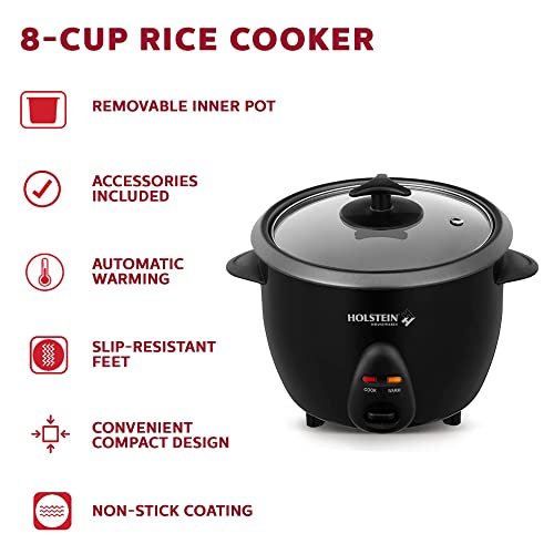 Holstein Housewares 8 Cup Rice Cooker Review Perfect for Easy Cooking and Warming Holstein Housewares 8 Cup Rice Cooker Review Perfect for Easy Cooking and Warming