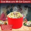 Home-X Microwave Rice Cooker Review Efficient 10 Cup Rice Steamer With Steam Release Vents Home-X Microwave Rice Cooker Review Efficient 10 Cup Rice Steamer With Steam Release Vents
