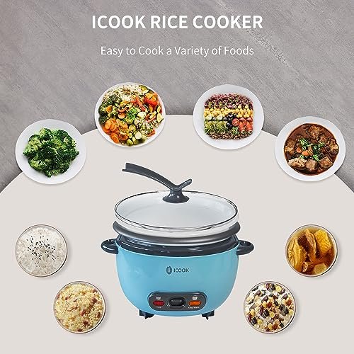 ICOOK URC-5P07B Blue Rice Cooker Review Multi Functional Steamer and Warmer Insights ICOOK URC-5P07B Blue Rice Cooker Review Multi Functional Steamer and Warmer Insights