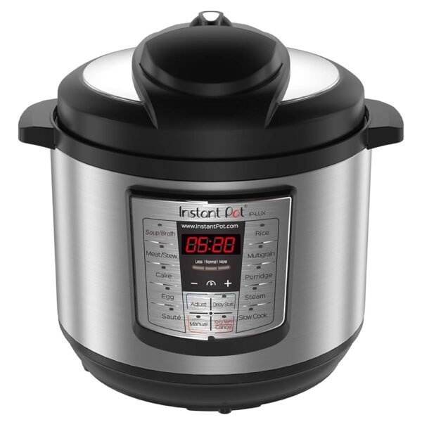 Instant Pot Lux 6-in-1 Electric Pressure Cooker, Sterilizer, Slow Cooker, Rice Cooker, Steamer, Saute, and Warmer, 8 Quart, 12 One-Touch Programs Instant Pot Lux 6-in-1 Electric Pressure Cooker, Sterilizer, Slow Cooker, Rice Cooker, Steamer, Saute, and Warmer, 8 Quart, 12 One-Touch Programs