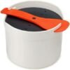 Joseph Joseph M-Cuisine Microwave Rice Cooker Steamer - Stone/Orange, 2 Liter Joseph Joseph M-Cuisine Microwave Rice Cooker Steamer - Stone/Orange, 2 Liter