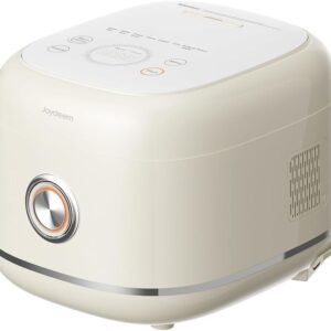 Joydeem Stainless Steel Rice Cooker, Uncoated Non-stick 316L Stainless Steel Inner Pot Rice Cookers, 6 Cup Uncooked, 3L, DFB-D300 Joydeem Stainless Steel Rice Cooker, Uncoated Non-stick 316L Stainless Steel Inner Pot Rice Cookers, 6 Cup Uncooked, 3L, DFB-D300