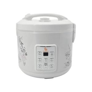 KOSMIKO Rice Cooker 20 Cup Cooked (10 Cup Uncooked)– Instant Pot Vegetable Steamer for Kitchen – Multipurpose Food Steamer for Rice, Meat, Veggies – Easy to Use and Elegant... KOSMIKO Rice Cooker 20 Cup Cooked (10 Cup Uncooked)– Instant Pot Vegetable Steamer for Kitchen – Multipurpose Food Steamer for Rice, Meat, Veggies – Easy to Use and Elegant...