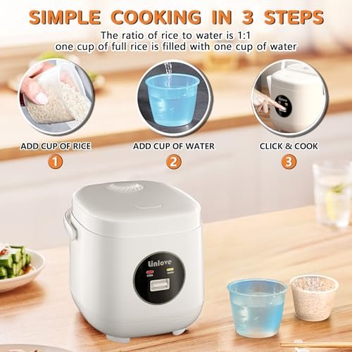 Linlove Mini Rice Cooker Review Portable 3 Cups Capacity with Recipe Book Linlove Mini Rice Cooker Review Portable 3 Cups Capacity with Recipe Book