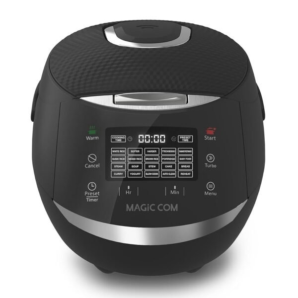 MAGiC COM rice cooker, 10Cup(Uncooked) 20cup(Cooked) Family-Sized with 15Pre-Set Menus, Steamer with Non-Stick Inner Pot, Delay Timer & Keep Warm, One Touch Cooking & Auto... MAGiC COM rice cooker, 10Cup(Uncooked) 20cup(Cooked) Family-Sized with 15Pre-Set Menus, Steamer with Non-Stick Inner Pot, Delay Timer & Keep Warm, One Touch Cooking & Auto...