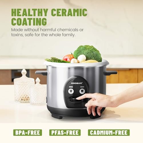 Moosum Electric Rice Cooker Review Ceramic Nonstick 3-Cup Capacity Fast Cooking Moosum Electric Rice Cooker Review Ceramic Nonstick 3-Cup Capacity Fast Cooking
