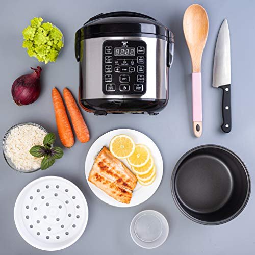 Moss & Stone Rice Cooker Review A 4-8 Cup Stainless Steel Multifunctional Steamer Moss & Stone Rice Cooker Review A 4-8 Cup Stainless Steel Multifunctional Steamer