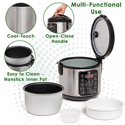 Moss & Stone Rice Cooker Review A 4-8 Cup Stainless Steel Multifunctional Steamer Moss & Stone Rice Cooker Review A 4-8 Cup Stainless Steel Multifunctional Steamer