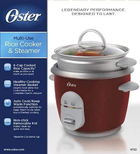 Oster Electric Rice Cooker Review Compact 6 Cup Model with Steamer Features Oster Electric Rice Cooker Review Compact 6 Cup Model with Steamer Features