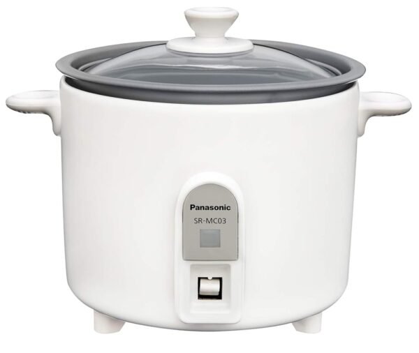 Panasonic Mini Cooker (1.5Go / 225g) SR-MC03-W (WHITE)【Japan Domestic Genuine Products】 【Ships from Japan】 Panasonic Mini Cooker (1.5Go / 225g) SR-MC03-W (WHITE)【Japan Domestic Genuine Products】 【Ships from Japan】