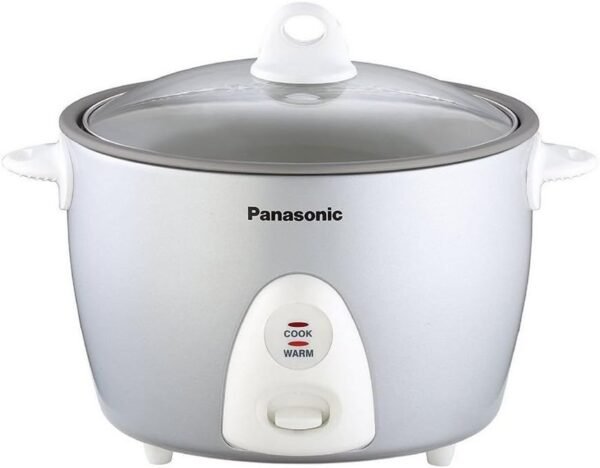 Panasonic SR-G10FGL Rice, Steamer and Multi-Cooker, 5.5 cups (Uncooked), 11-Cups One-Step Automatic Cooking, Silver, 5.5 Cups uncooked/11 Cups cooked Panasonic SR-G10FGL Rice, Steamer and Multi-Cooker, 5.5 cups (Uncooked), 11-Cups One-Step Automatic Cooking, Silver, 5.5 Cups uncooked/11 Cups cooked