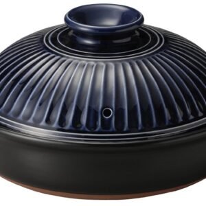 Pottery Chrysanthemum Flower Earthenware Banko Ware (No. 9 / Lapis/For 4 People) "Next Generation Earthenpot That Will Decorate Your Table" Stylish, Direct Fire Pottery Chrysanthemum Flower Earthenware Banko Ware (No. 9 / Lapis/For 4 People) "Next Generation Earthenpot That Will Decorate Your Table" Stylish, Direct Fire