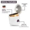 Reishunger Rice Cooker Review Ceramic Coating Fast Cooking Perfect for Families Reishunger Rice Cooker Review Ceramic Coating Fast Cooking Perfect for Families