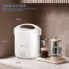 Review of WHITE TIGER Mini Rice Cooker 1.0L Portable and Efficient Cooking Review of WHITE TIGER Mini Rice Cooker 1.0L Portable and Efficient Cooking