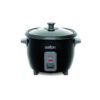 Salton 6 Cup Automatic Rice Cooker, 6 cups cooked / 3 cups Uncooked, Black, Stainless Steel Salton 6 Cup Automatic Rice Cooker, 6 cups cooked / 3 cups Uncooked, Black, Stainless Steel