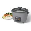 Starfrit 10-Cup Rice Cooker with Ceramic Coating - PFAS-Free - Clear Glass Lid- Grey Starfrit 10-Cup Rice Cooker with Ceramic Coating - PFAS-Free - Clear Glass Lid- Grey